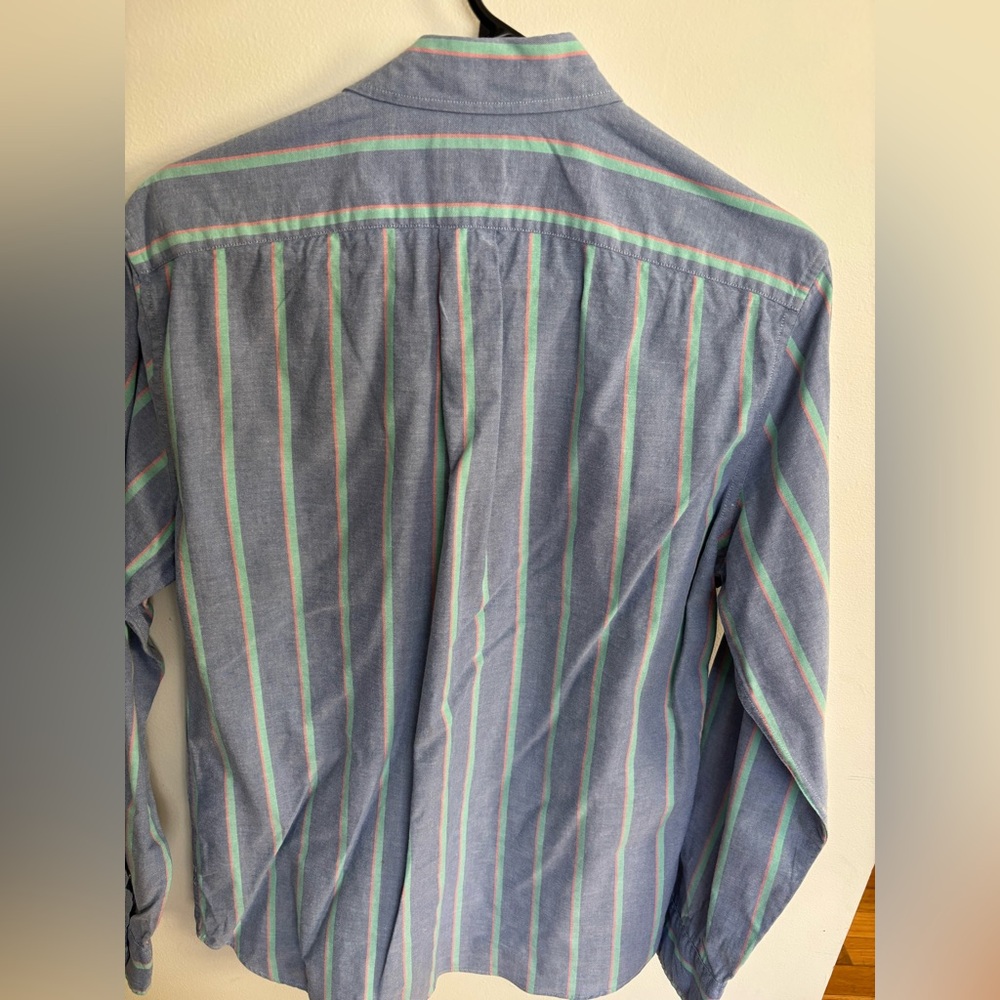 J. Crew Men's Button-Downs - Red Plaid, Light Blue, Blue-Green Stripe - Picture 11 of 11